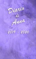 Agenda Scuola 2019 - 2020 - Anna