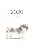2020 Shih Tzu: Dated Weekly Planner With To Do Notes & Dog Quotes - Shih Tzu Shorter Haired