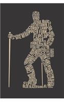 Hiker Word Shape