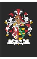Anhalt: Anhalt Coat of Arms and Family Crest Notebook Journal (6 x 9 - 100 pages)