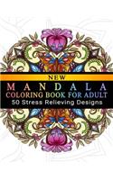 Mandala Coloring Book For Adult