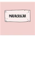 Madagascar: Ruled Travel Diary Notebook or Journey Journal - Lined Trip Pocketbook for Men and Women with Lines