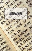 Singapore: Ruled Travel Diary Notebook or Journey Journal - Lined Trip Pocketbook for Men and Women with Lines
