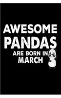 Awesome Pandas Are Born In March