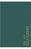 2018 - 2019 Daily Planner: Academic Year Planner / Yearly, Monthly, Weekly & Daily Spread / Organizer / Calendar Book / Journal / Diary / Daily Agenda, Office supplies, Back t(Daily, Monthly & Yearly Planners Collection)