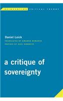 Critique of Sovereignty