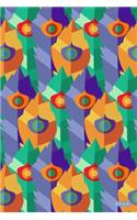 Boho: Chic Bohemian Hippie Vibe Pattern Daily Notebook Journal Diary Notepad
