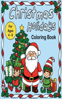 Christmas Holidays coloring book