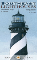 Southeast Lighthouses Illustrated Map & Guide