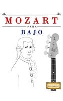 Mozart Para Bajo: 10 Piezas F