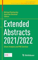 Extended Abstracts 2021/2022