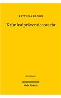 Kriminalpräventionsrecht