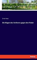 Klagen des Verlierers gegen den Finder