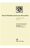 Impact of Nuclear Power on the Public: The American Experience: Sonder-Vortragsveranstaltung Der Klasse Für Natur-, Ingenieur- Und Wirtschaftswissenschaften in Der Kernforschungsanlage Jülich Am 24. Januar 1973