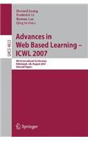 Advances in Web Based Learning - Icwl 2007