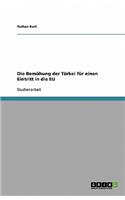 Die Bemühung der Türkei für einen Eintritt in die EU