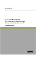 Ist moderne Kunst Kunst?