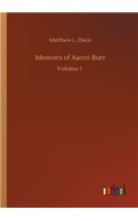 Memoirs of Aaron Burr