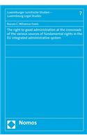Right to Good Administration at the Crossroads of the Various Sources of Fundamental Rights in the Eu Integrated Administrative System