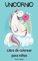 Unicornio Libro de colorear para niños