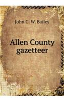 Allen County gazetteer
