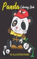 Panda Coloring Book