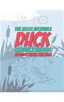 The Most Adorable Duck Connect The Dot Activity Book For Kids