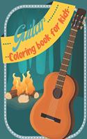 Guitar Coloring Book for Kids