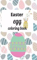 Easter egg coloring book: A Coloring Book of 35 Unique Easter egg Coe Stress relief Book Designs Paperback