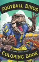 Football Dinos Coloring Book