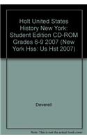 Holt United States History New York: Student Edition CD-ROM Grades 6-9 2007