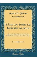Kï¿½lkulos Sobre Las Kaï¿½erï¿½as de Agua: Ensayo de Unifikaziï¿½n de Las Fï¿½rmulas Usuales I de Simplifikazion de Los Kï¿½lkulos Basada En La Noziï¿½n de Zirkuito Idrï¿½uliko; Kondukzion del Agua, Kï¿½lkulos Sobre La Potenzia (Classic Reprint)