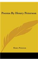 Poems By Henry Peterson