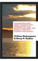 Shakespeare's King Henry the Eighth