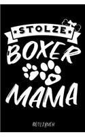 Stolze Boxer Mama Notizbuch