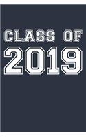 Senior 2019 Notebook - Graduation High School Senior Gift - College Journal - Graduation Memories - Graduate Present: Medium College-Ruled Journey Diary, 110 page, Lined, 6x9 (15.2 x 22.9 cm)