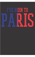 Paris European Europe Travel Notebook Journal