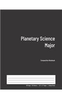 Planetary Science Major Composition Notebook