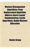 Memory Management Algorithms: (English)