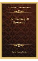 The Teaching Of Geometry