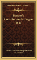 Barante's Constitutionelle Fragen (1849)