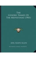 The Generic Names Of The Mephitinae (1901)
