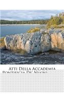 Atti Della Accademia Pontificia de' Nuovi Lincei