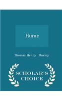 Hume - Scholar's Choice Edition