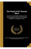 The Utopia of Sir Thomas More