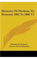 Memoirs Of Madame De Remusat 1802 To 1808 V2