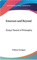 Emerson and Beyond: Essays Toward a Philosophy(English)