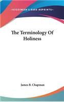 Terminology Of Holiness