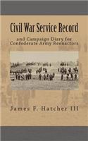 Civil War Service Record