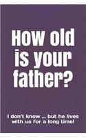 How old is your father?